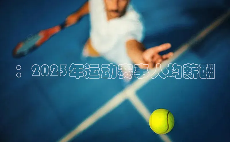 ：2023年运动赛事人均薪酬